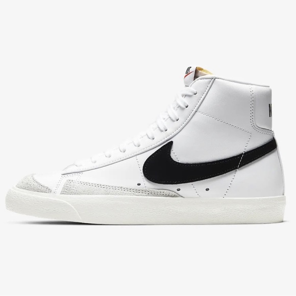 Nike Shoes - Nike Blazer Mid ‘77 White Black NEW 9.5 womens 8 mens